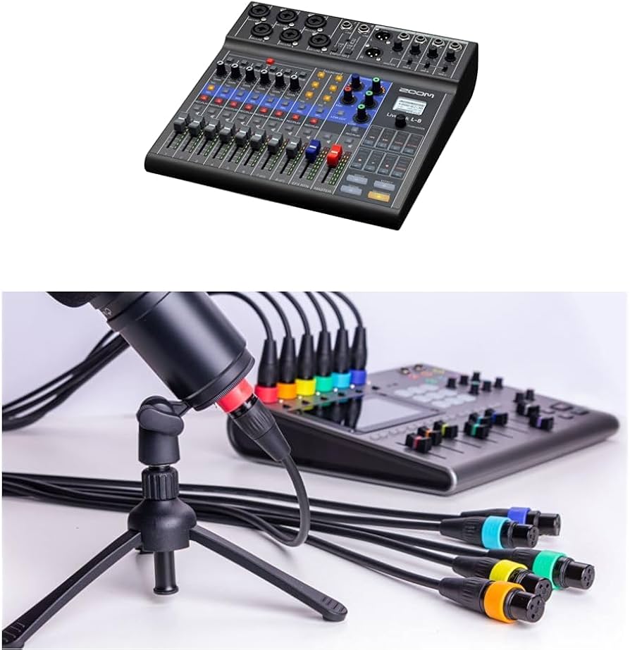 Amazon | 【セット買い】ZOOM L-8 デジタルミキサーレコーダー& XLR