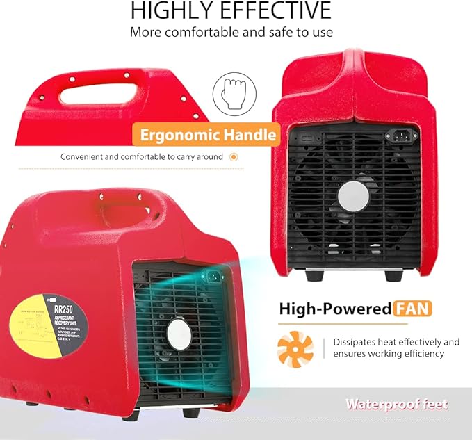 Detector de Fugas de Refrigerante y Máquina de Recuperación VIVOHOME miniatura 6