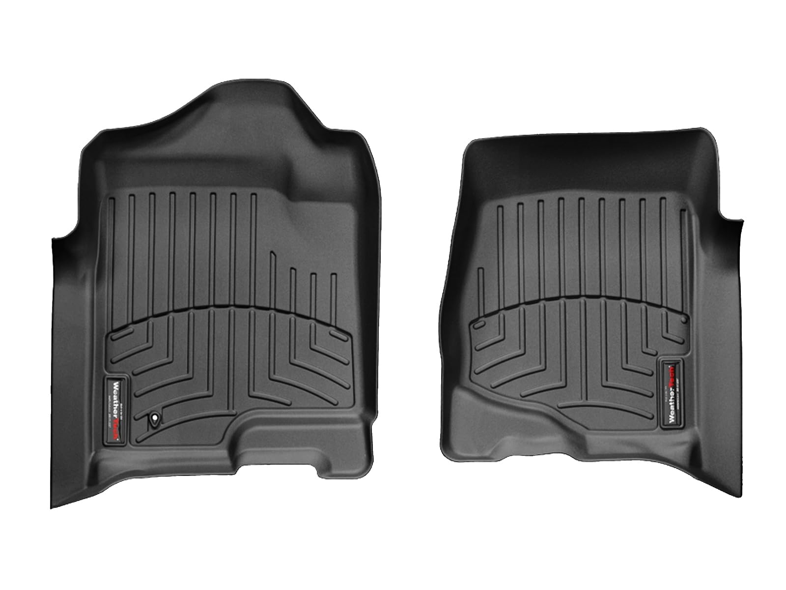 Custom Fit FloorLiners for Chevrolet Silverado, Avalanche, Avalanche - 1st Row (440661), Black