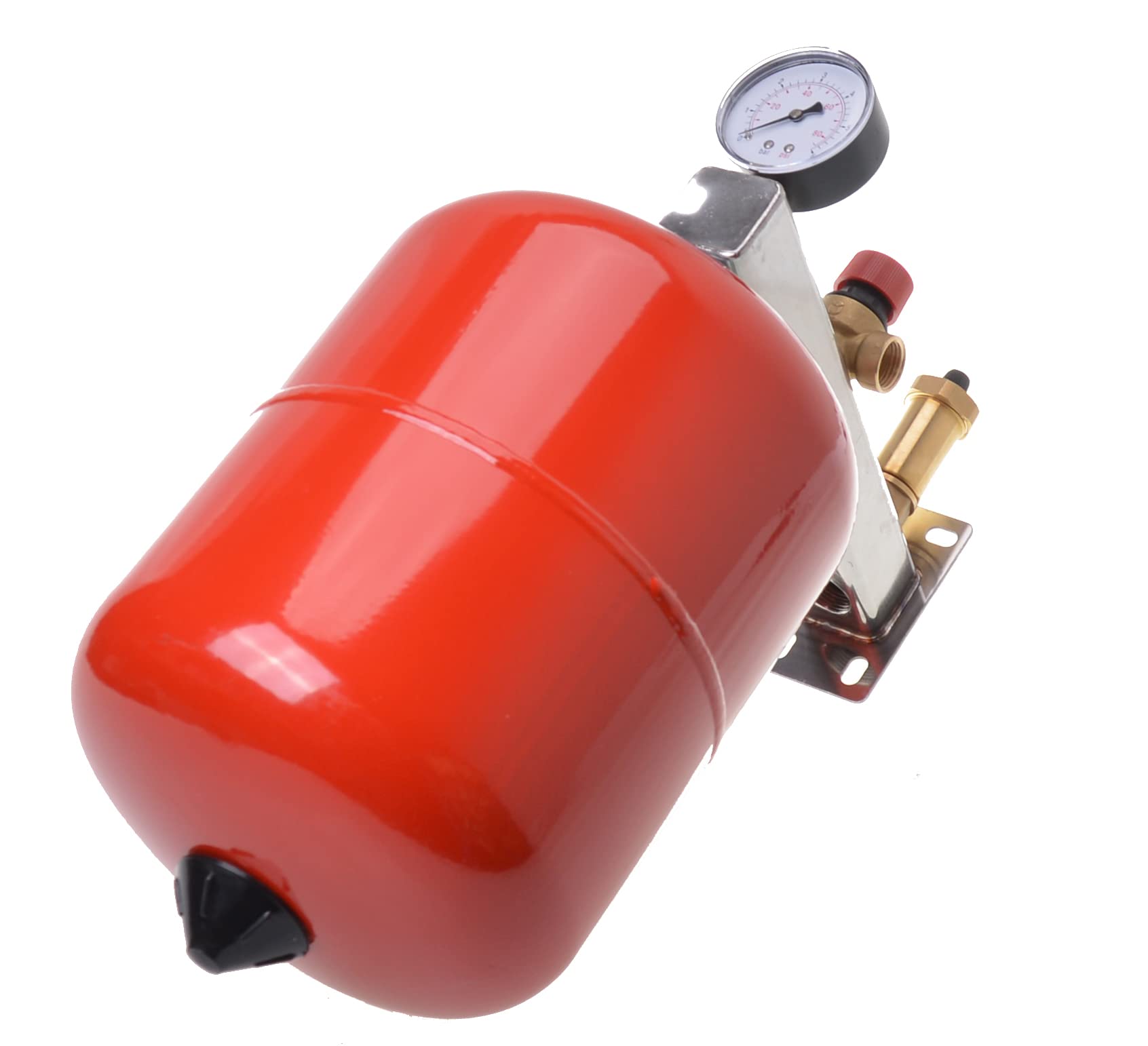 Set Membran Ausdehnungsgefäß 18 Liter für Heizung mit Sicherheitsgruppe Edelstahl Druckausgleichsbehälter Ausgleichsbehälter Weiss Druckbehälter Membran Für geschlossene Kreislauf