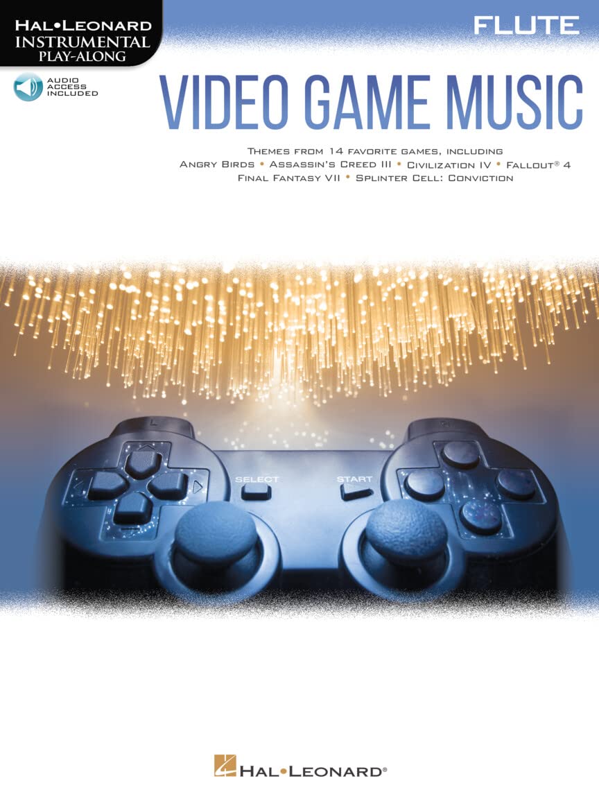 Video Game Music for Flute Instrumental Play-Along« Series