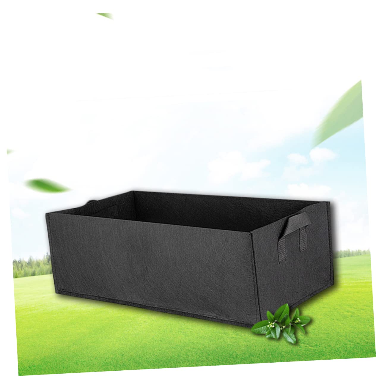 3 Bolsas Cuadradas para Plantar Flores Y Fresas Bolsas De 1 Galón para Plantar Patatas Herramientas De Jardinería para El Hogar con Control De Raíces.
