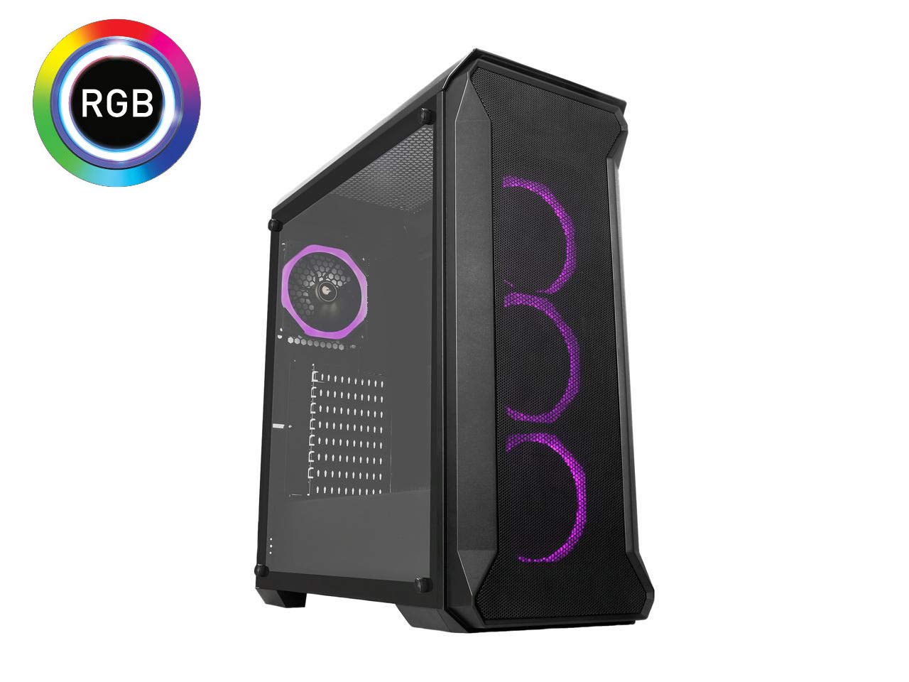 Centaurus Andromeda B4 Gaming Computer - AMD Ryzen 7 3800X 8-Core 4.3GHz  TB, 16GB 3200MHz
