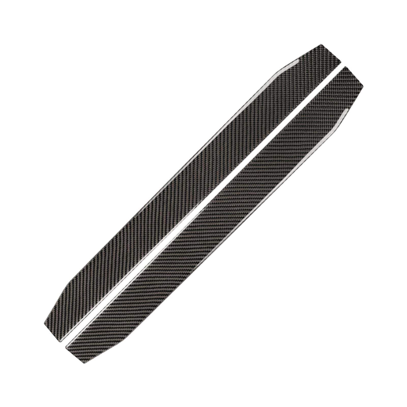 for Chevrolet for Camaro 2017-2022 Car Threshold Panel Decorative Sticker Trim Cover Strip Car Interior Mouldings(Black)