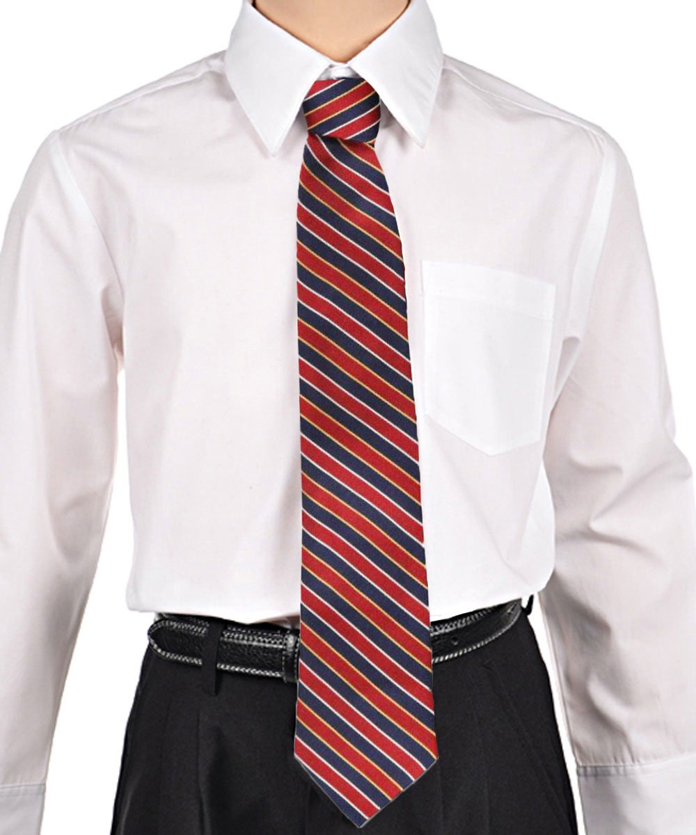 Cookie's Crisscross Neck Tie - white/red/green gold *plaid #40*, one size