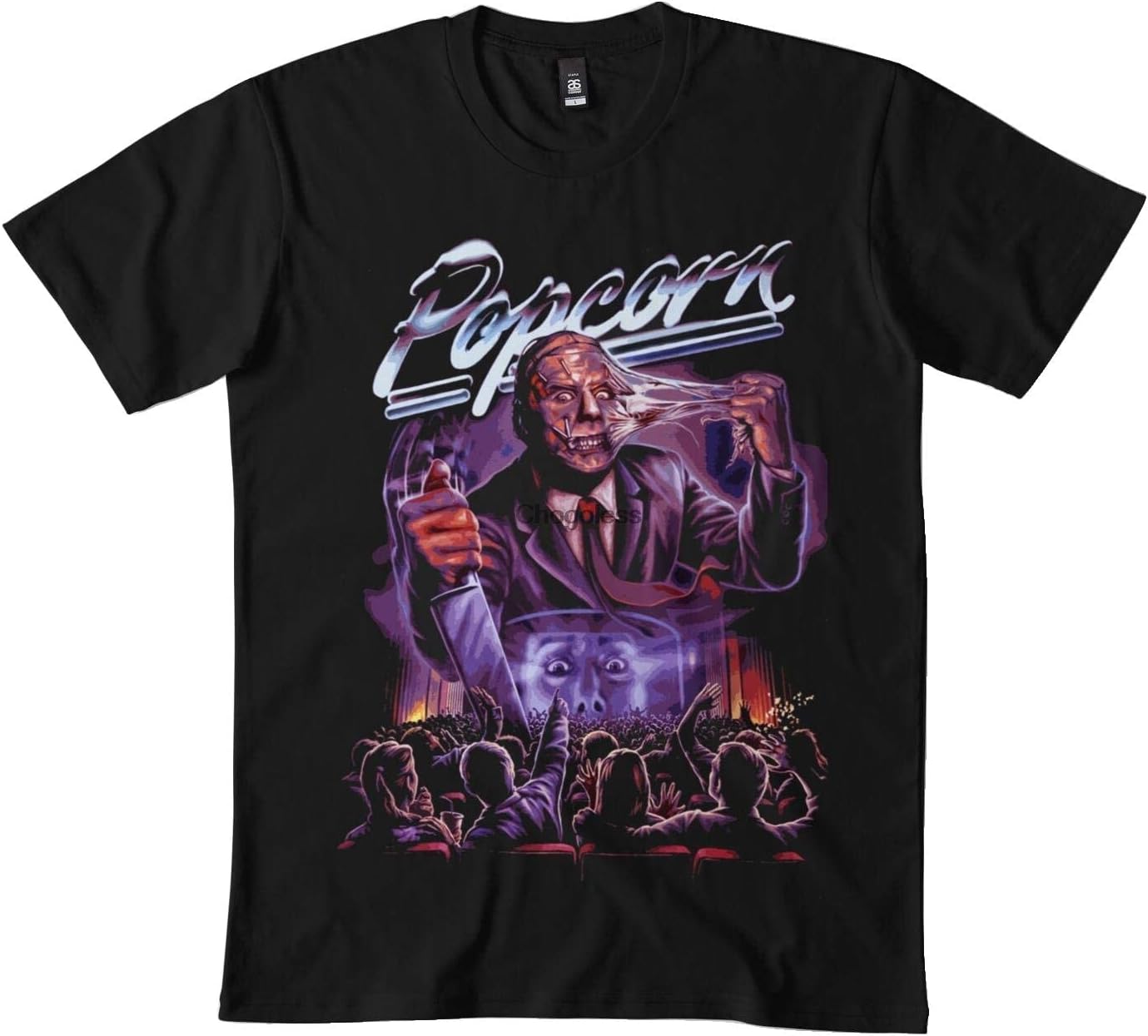 DMNTeestore Popcorn t-Shirt for Men t-Shirt for Women DMN Black