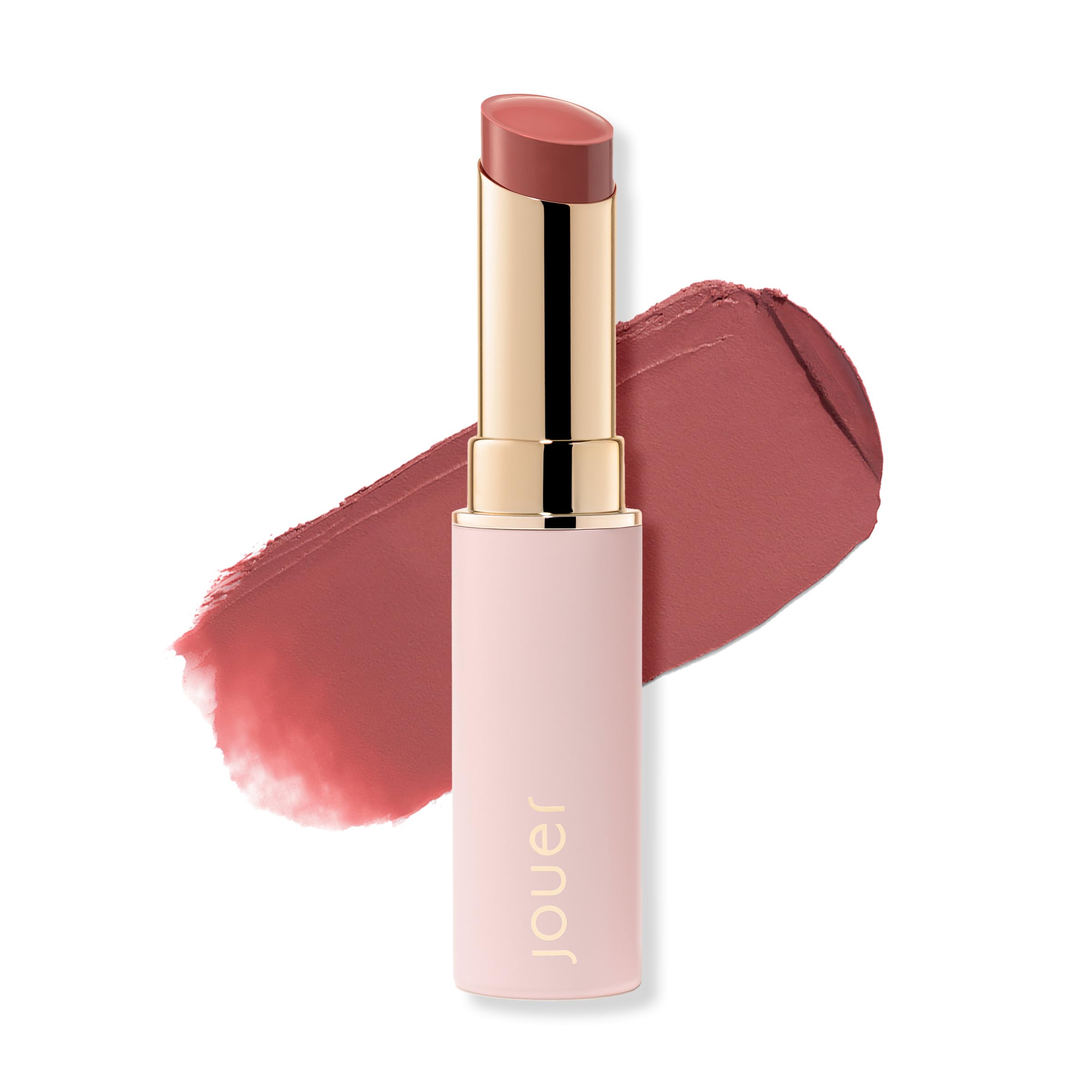 Jouer Demi-Matte Lip Balm - Fall Winter Collection Tinted Lip Color - Long Lasting Hydrating Berry Tones with Jojoba Oil & Shea Butter - Holiday
