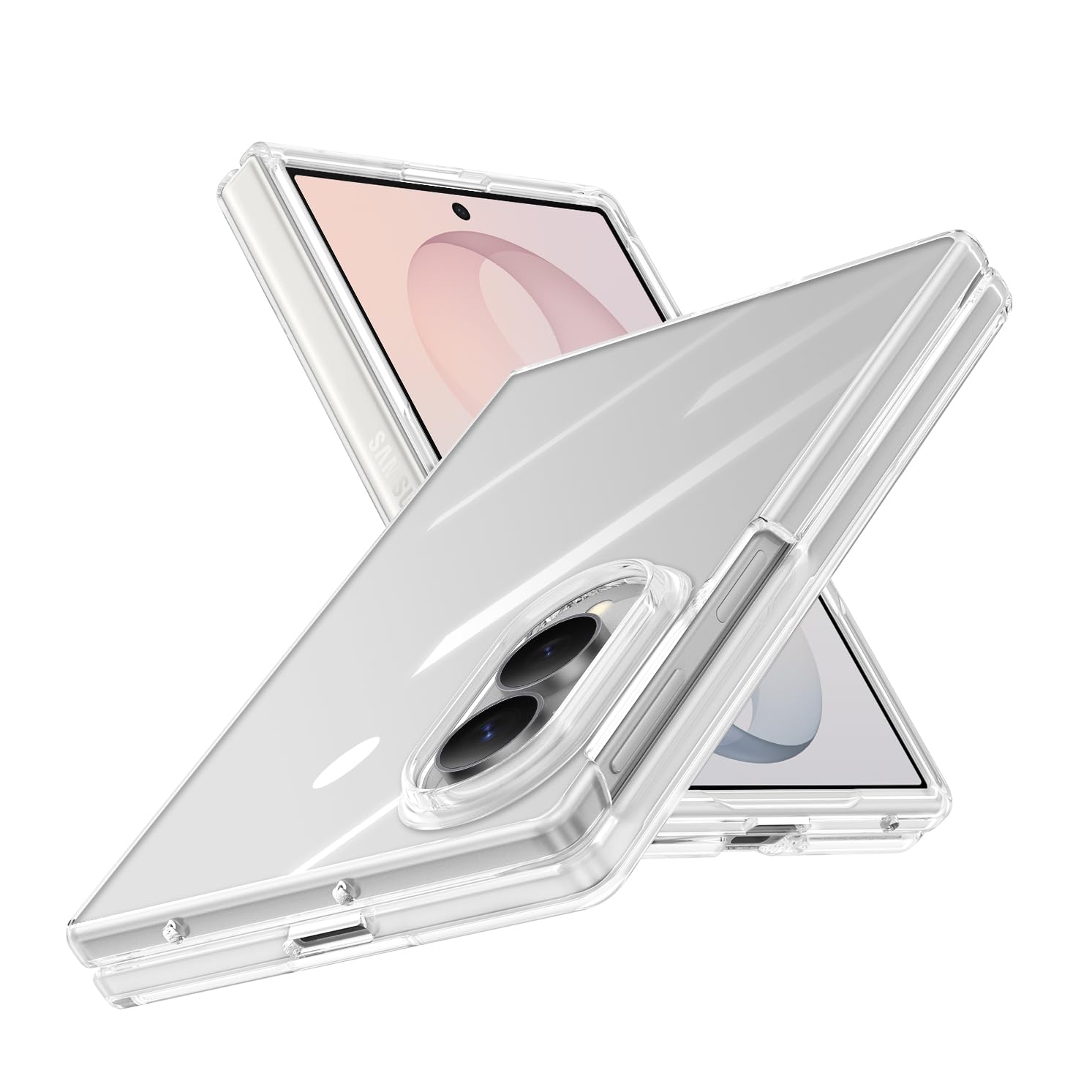 Custodia per Galaxy Z Fold 8, leggera, sottile, trasparente | Materiale PC rigido, profilo sottile e leggero, vestibilità robusta precisa, protezione antiurto resistente ai graffi