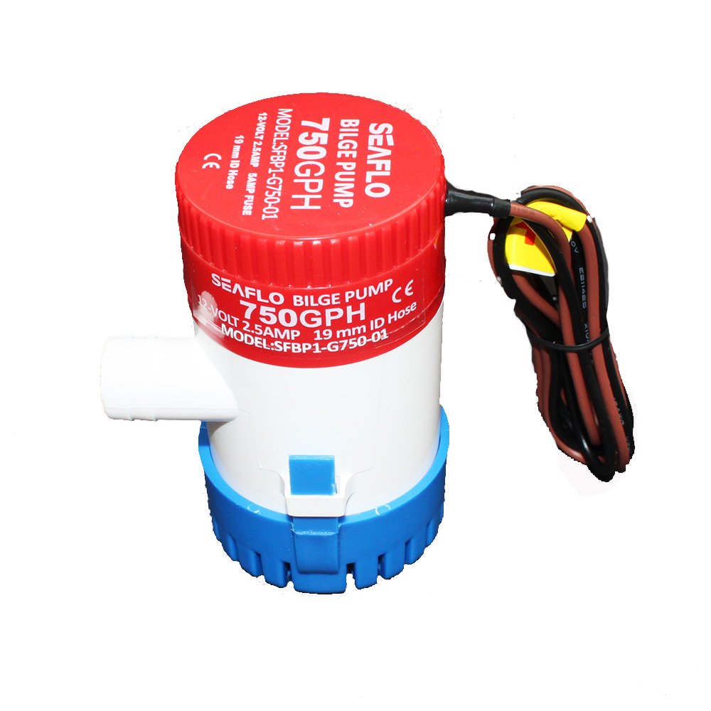 Bilge Submersible Pump 750GPH 12V 2.5AMP Marine Boat RV