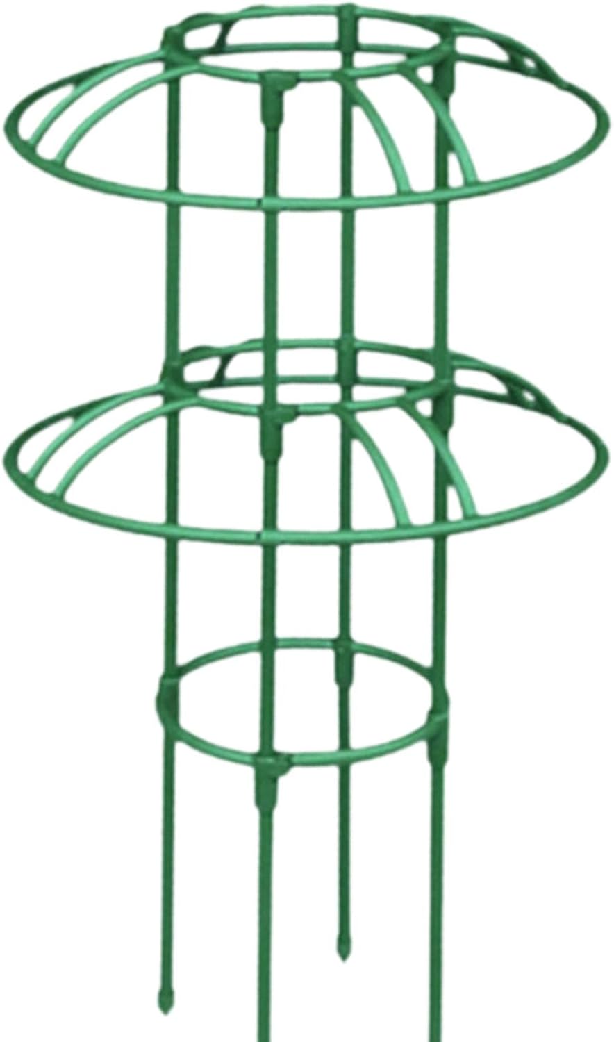 Garden Obelisk Trellis Plant Climbing Frame Decorative Outdoor Flower Support Cage Flower Stand for Climbing Plants Cucumbers, 70cm Multi Umbrella