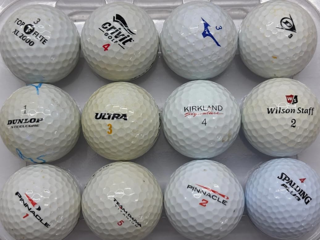 50 Valor Pelotas de Golf – Grado 2 Pelotas de Lago (Used no Nueva)