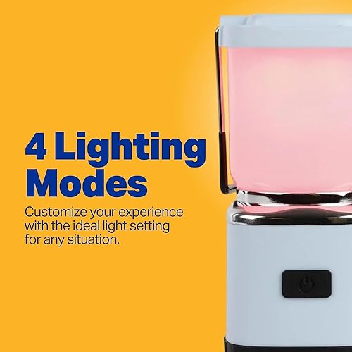 Miniatura 12 de LUXPRO LP189 Mini Linterna - Luz de Camping Recargable USB-C - con 4 Modos de Color - Linterna LED Regulable Portátil para Senderismo y Emergencias