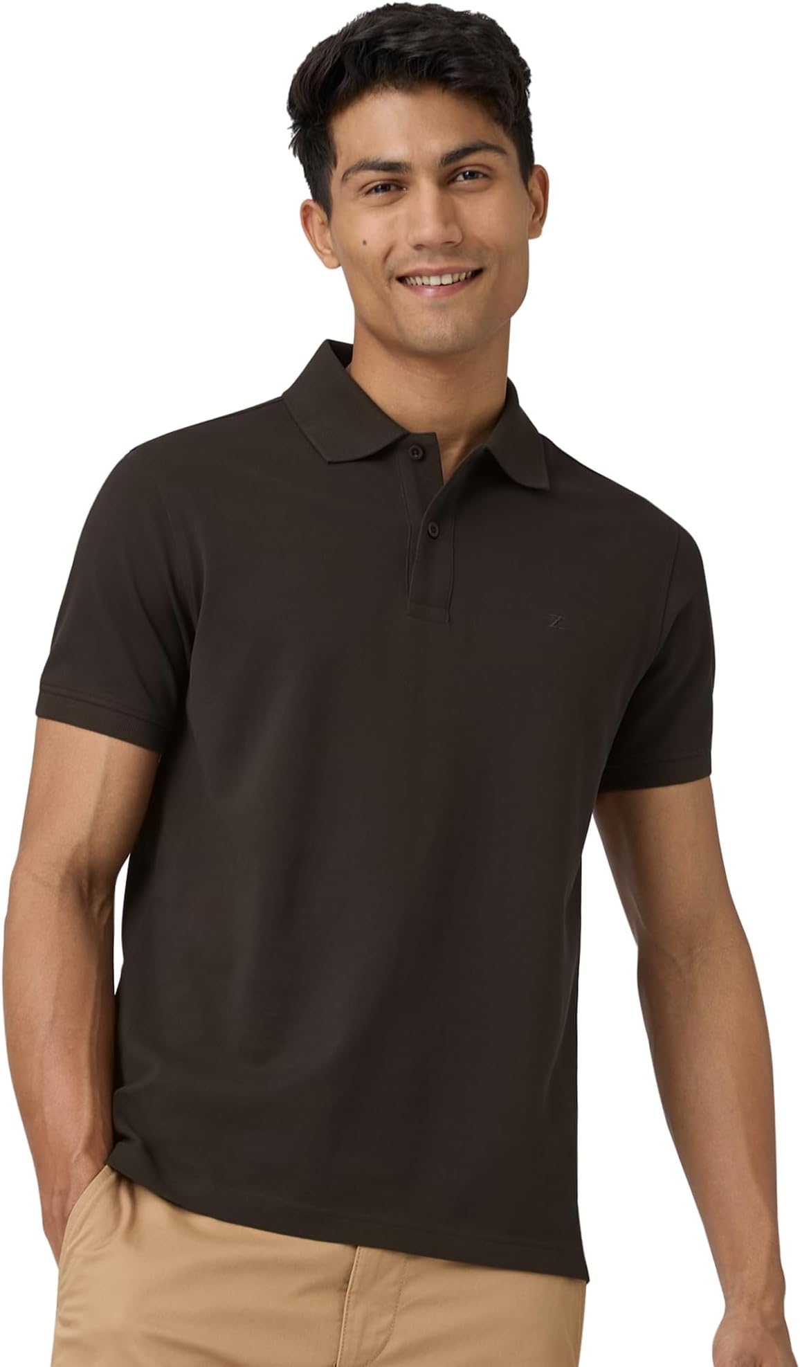Men's Solid Regular Fit Shirt (XY_CR14_Polo