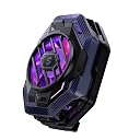 Black Shark Phone Cooler, Cell Phone Cooler FunCooler 3 Pro Radiator with Sleep Timer and Smart Fan Speed Settings Function for iOS/Android (2.63-3.46 Inches) Semiconductor Heatsink Cooling gallery image