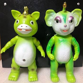 イヌクマ　チャメゴン　ブースカ　ソフビ　指人形　ストラップセット　値付け イヌクマチャメゴンブースカソフビ指人形ストラップセット値付け