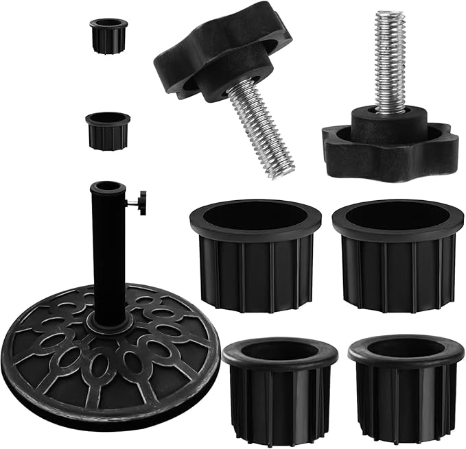 6 Pcs Umbrella Base Stand Replacement Parts,Courtyard Umbrella Base