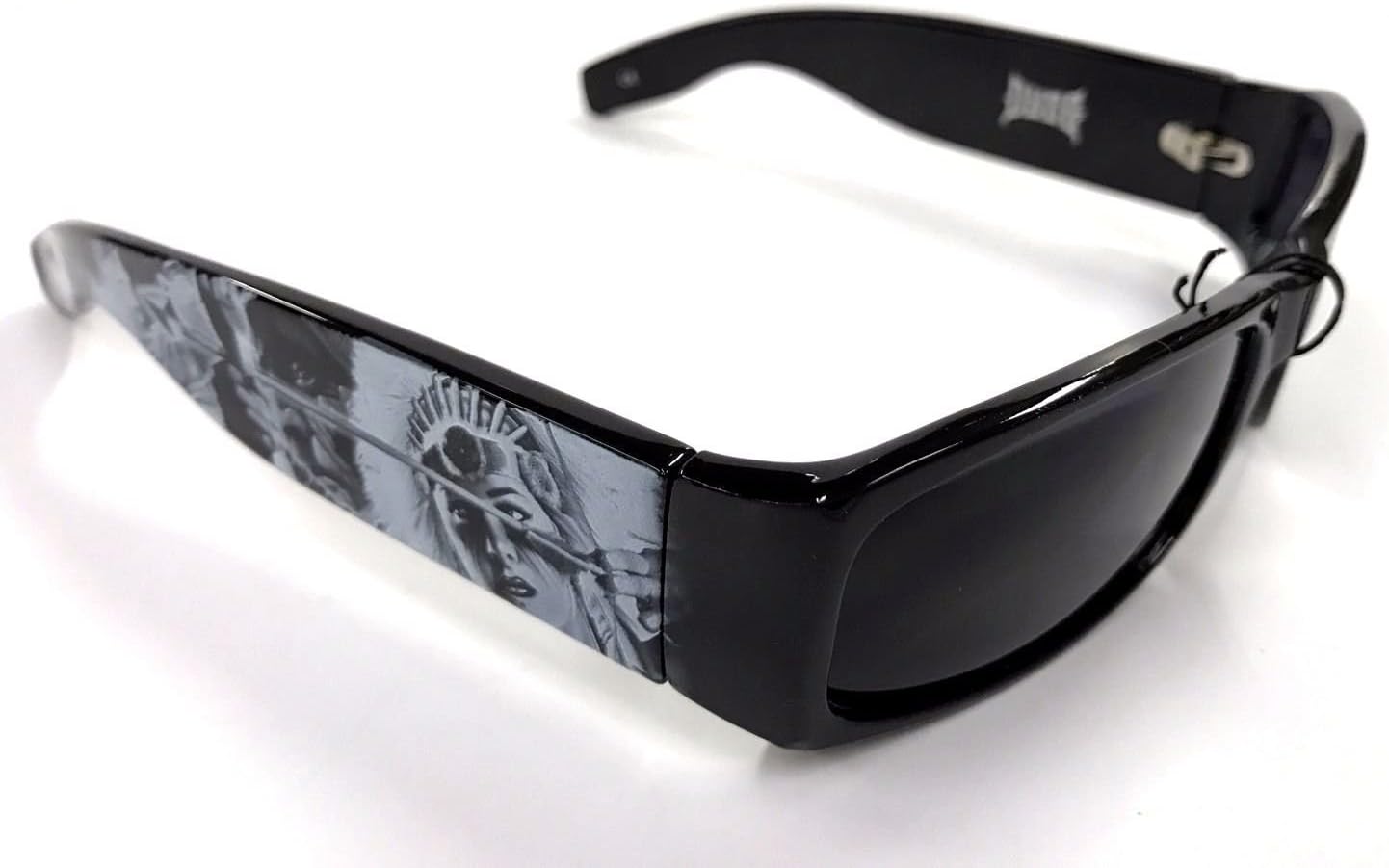 Dyse One Shades American Indian Arrow Black Sunglasses California Lowrider Style