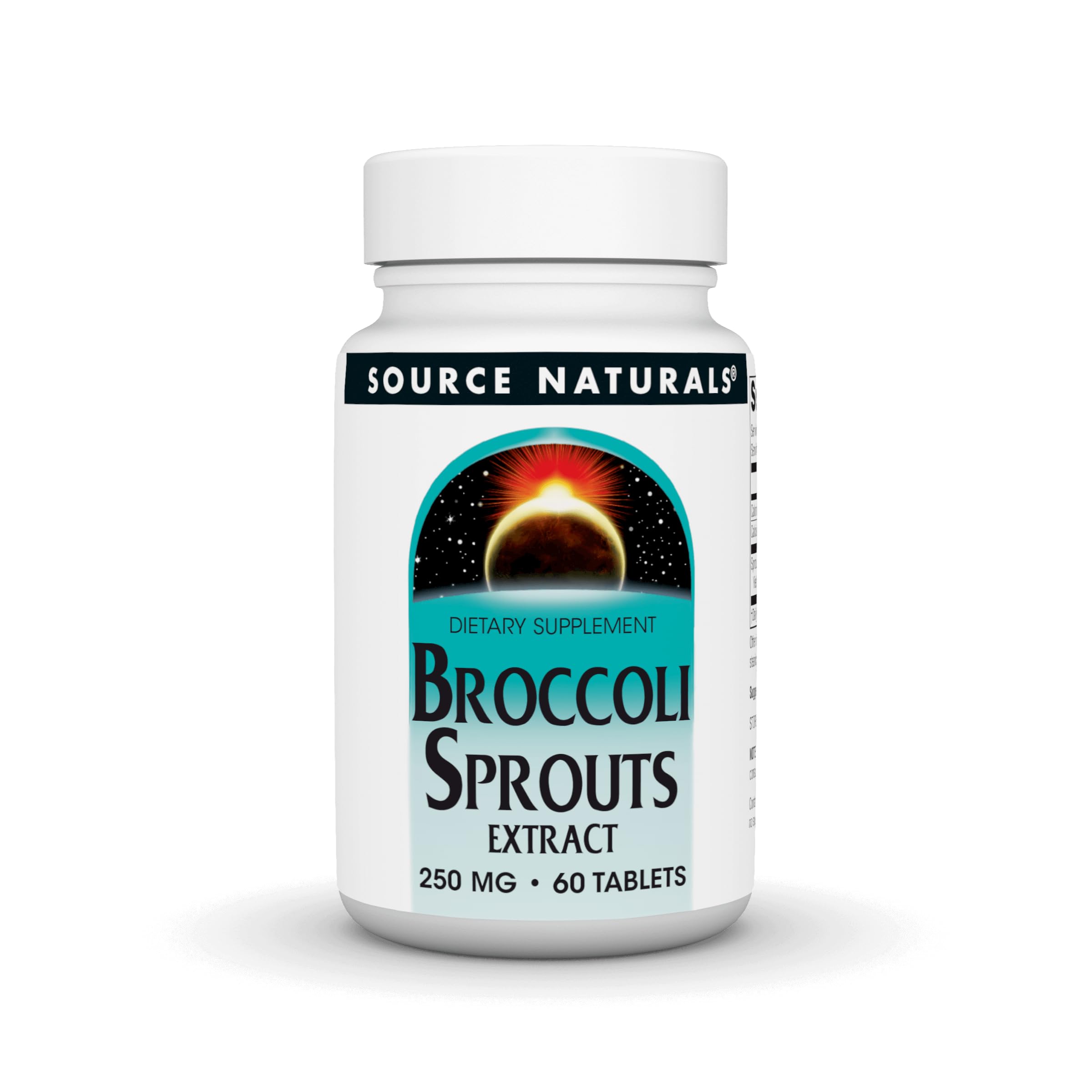 Source Naturals Broccoli Sprouts Extract, 250 mg - 60 Tablets