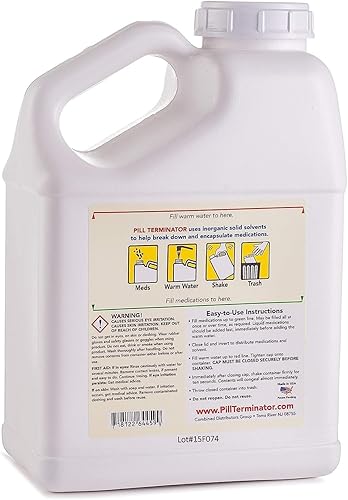 Miniatura 2 de Best Safe Rx Farmacéutico Destructor y Contenedor de Eliminación de Medicamentos - Deseche medicamentos RX antiguos, píldoras y líquido Buster