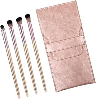 Mini Eyeshadow Brush Set 4pcs with Angled and...