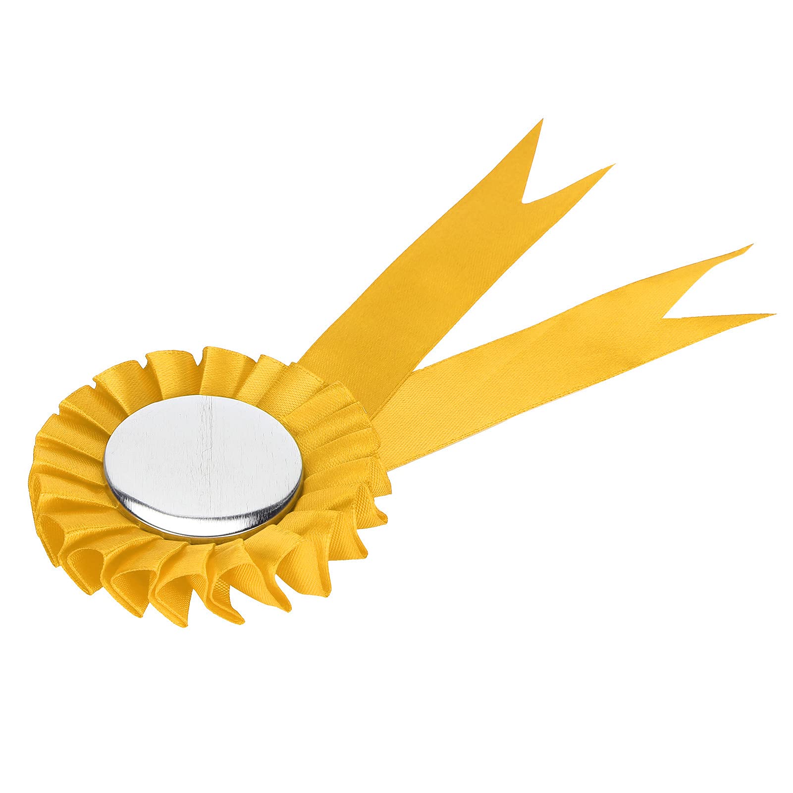 100 Set Robuste Anstecknadeln aus Weißblech Zum Selbermachen von Anstecknadeln für Hochzeiten, Partys, Weihnachten, Frühlingsfest (Gelb)