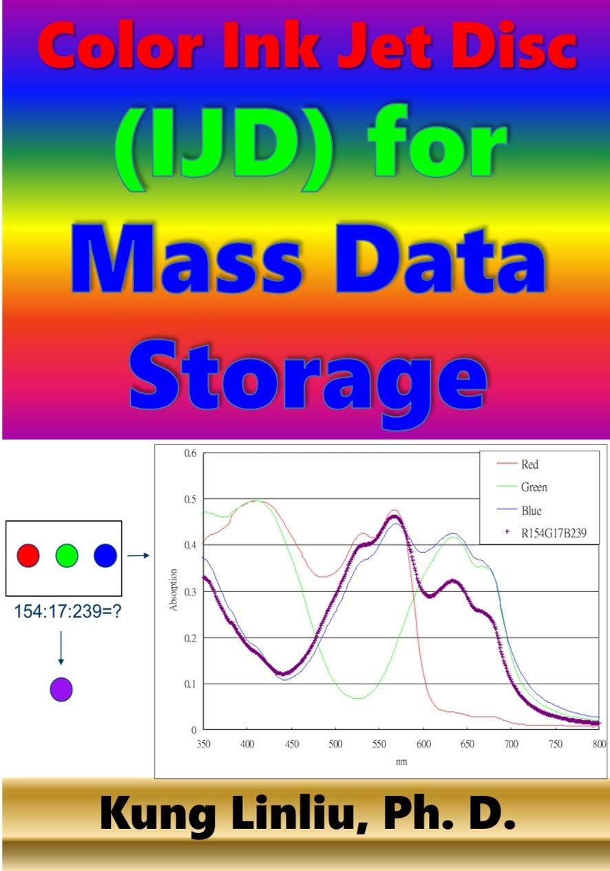 Color Ink Jet Disc (IJD) for Mass Data Storage