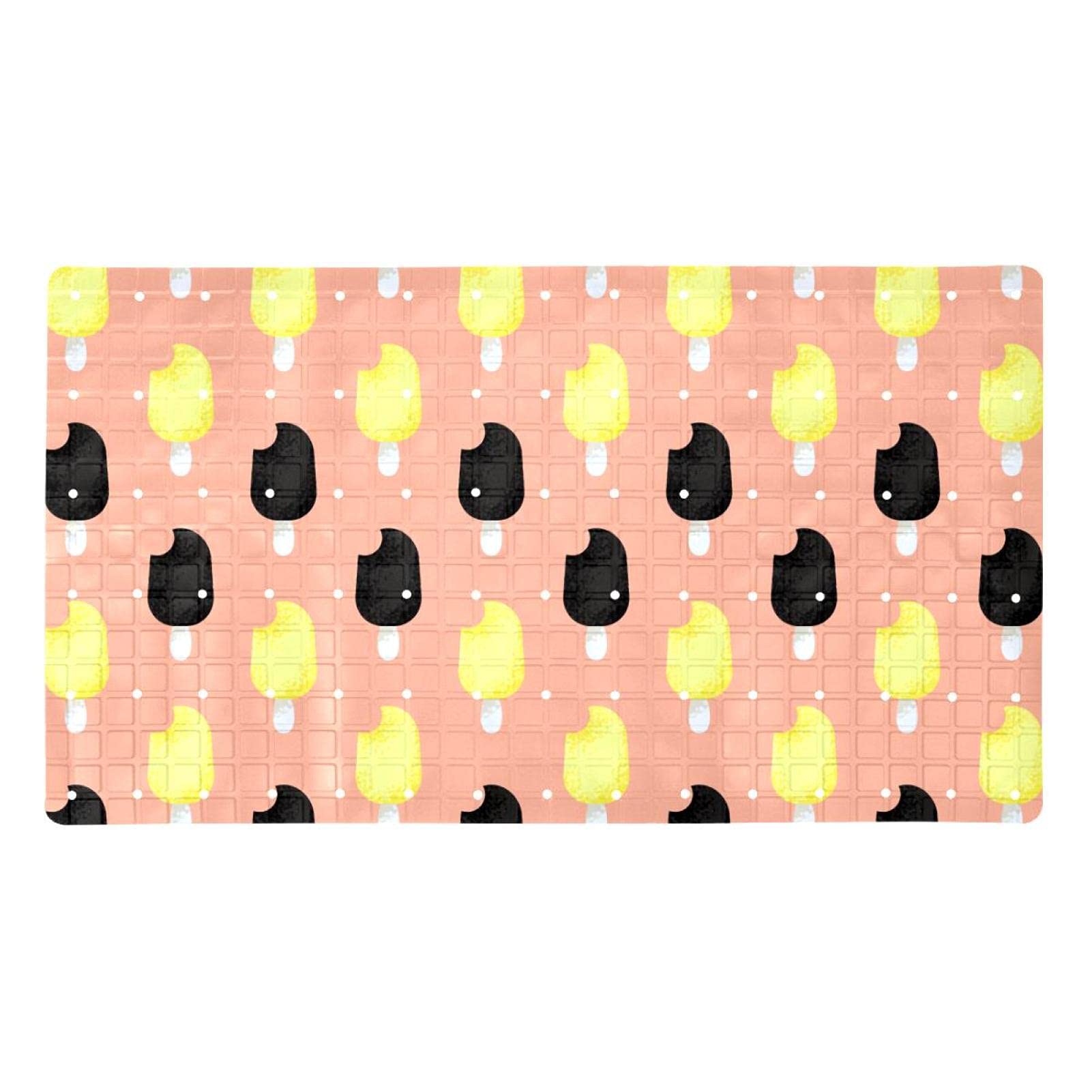 Tapis de bain antidérapant Bennigiry contre les chutes lavable en machine 40x70