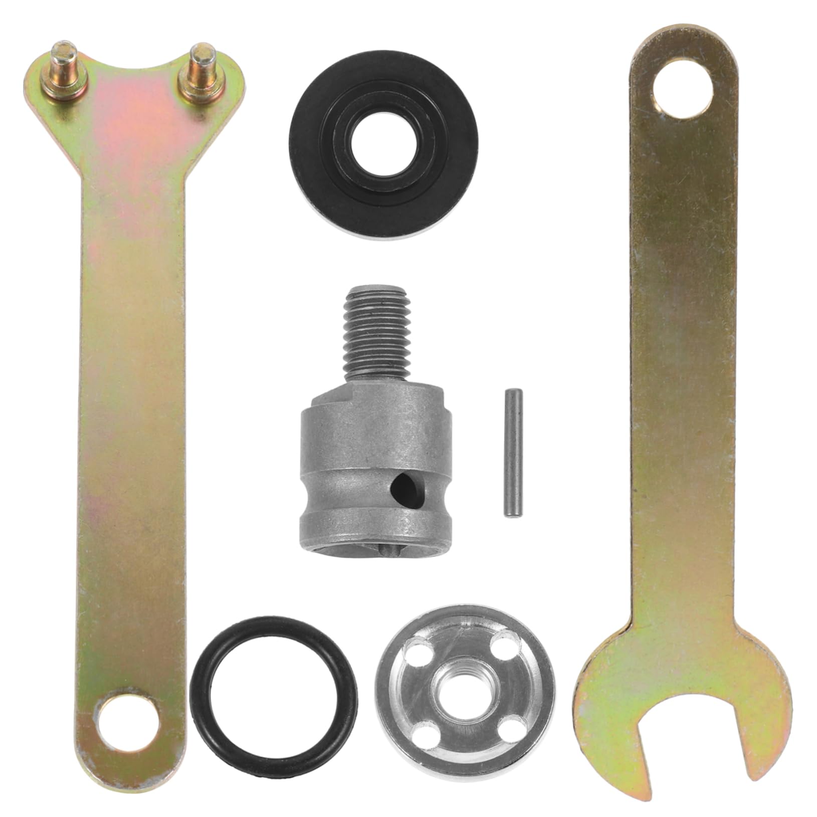 KALLORY 1Set Electric Angle Adapter for Angle Grinders Durable Angle Wrench Converter Easily Transform Drill Into Cutting Polishing Tool Compatible with Various Brands