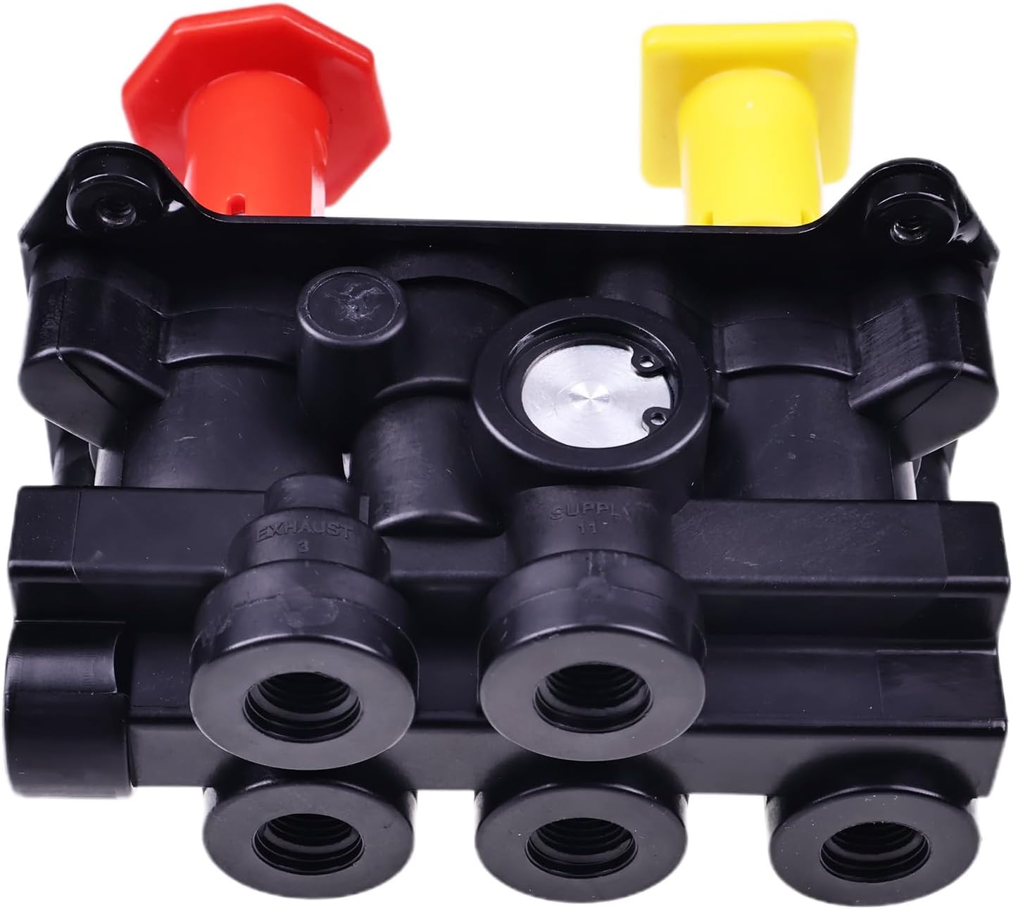 MV-3 Brake Dash Hand Valve Control Module 800523 065248 1/4" NPT Ports Compatible with Bendix Sterling Peterbilt Trailer Parking Brake 107753 5005062 KN20612