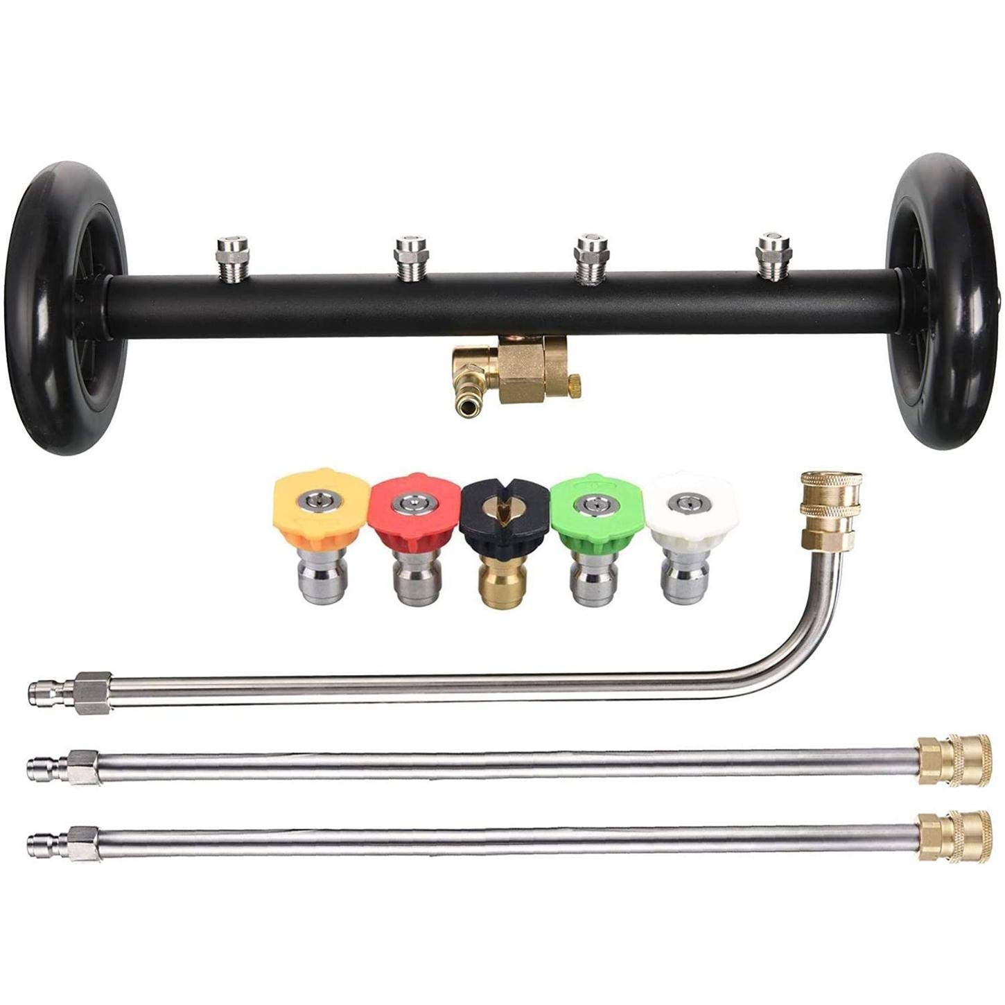 Buy GDHXW Multipurpose Undercarriage Cleaner Surface Cleaner for Pressure Washer 4000 PSI 16