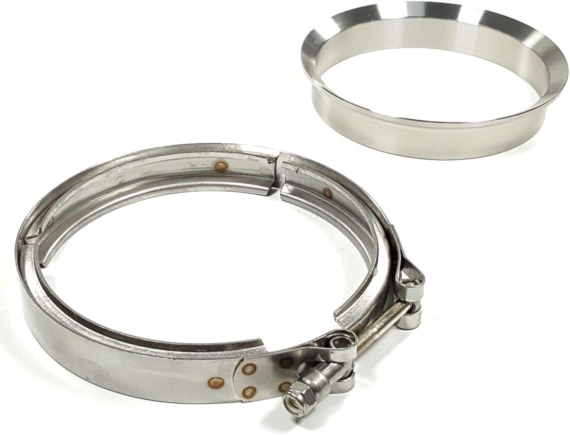 V Band Flange Clamp For Borg Warner S400 S400SXE S475 S480 S463 S467 SX-E SX Turbo Pipe 5"