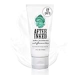 After Inked Tattoo Aftercare Lotion - Moisturizing Balm for Inked Skin, As Seen on INK MASTER - Hydrating Cream with Grape Seed Oil, Skin Nourishment & Daily Maintenance- 3 Fluid oz Tube (12-Pack)