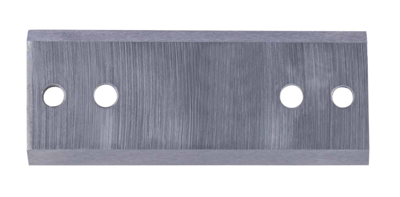 Scheppach Nóż obrotowy do spalinowej rozdrabniacza ogrodowego Biostar 3000 | 4 x 40 x 100 mm | 1 zestaw = 2 sztuki | pasuje również do GWS400/ GWS400B