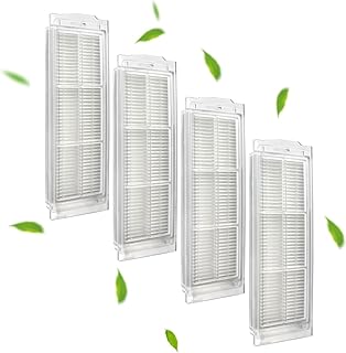 MYAYD Paquete de 4 filtros HEPA para Xiaomi Mi Robot Vacuum Mop 2S/Mop-Pro/STYJ02YM/S12, 4 filtros para Xiaomi Robot Vacuum