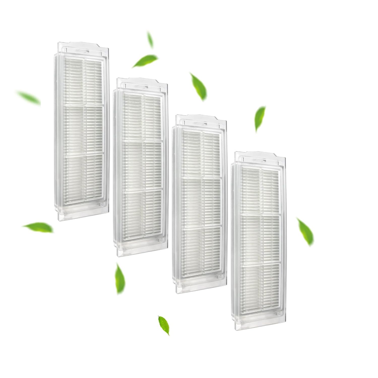 MYAYD Paquete de 4 filtros HEPA para Xiaomi Mi Robot Vacuum Mop 2S/Mop-Pro/STYJ02YM/S12, 4 filtros para Xiaomi Robot Vacuum