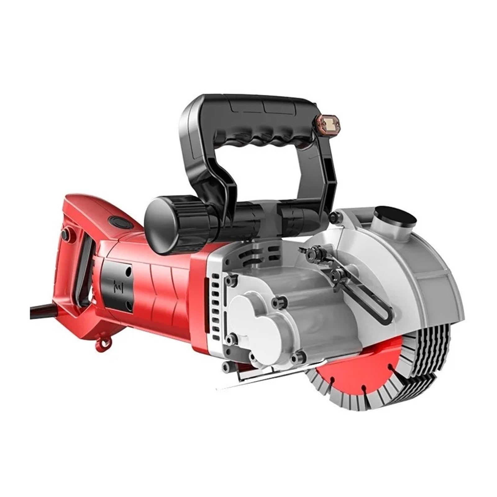 Electric High Power Wall Groover Concrete Slotting Machine Heavy Duty Groove Cutting for Brick Chasing Powerful Grooving(133 Model)