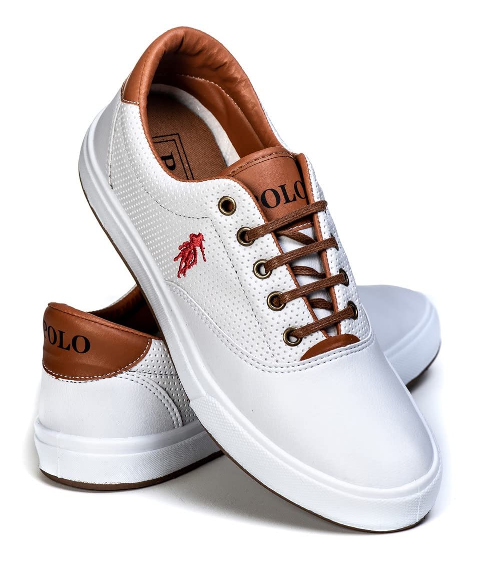 Kit 2 Tenis Masculino Polo Casual Sapatenis Dia a Dia em promoção! Veja a oferta e mais achadinhos de Tênis 9 Hoje é o melhor dia para comprar Kit 2 Tenis Masculino Polo Casual Sapatenis Dia a Dia com aquele preço maroto! Promoção! Aproveite a oferta! 9