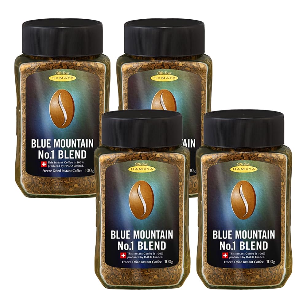 Amazon.co.jp: ハマヤ ブルーマウンテン No.1ブレンド 100g 4個セット