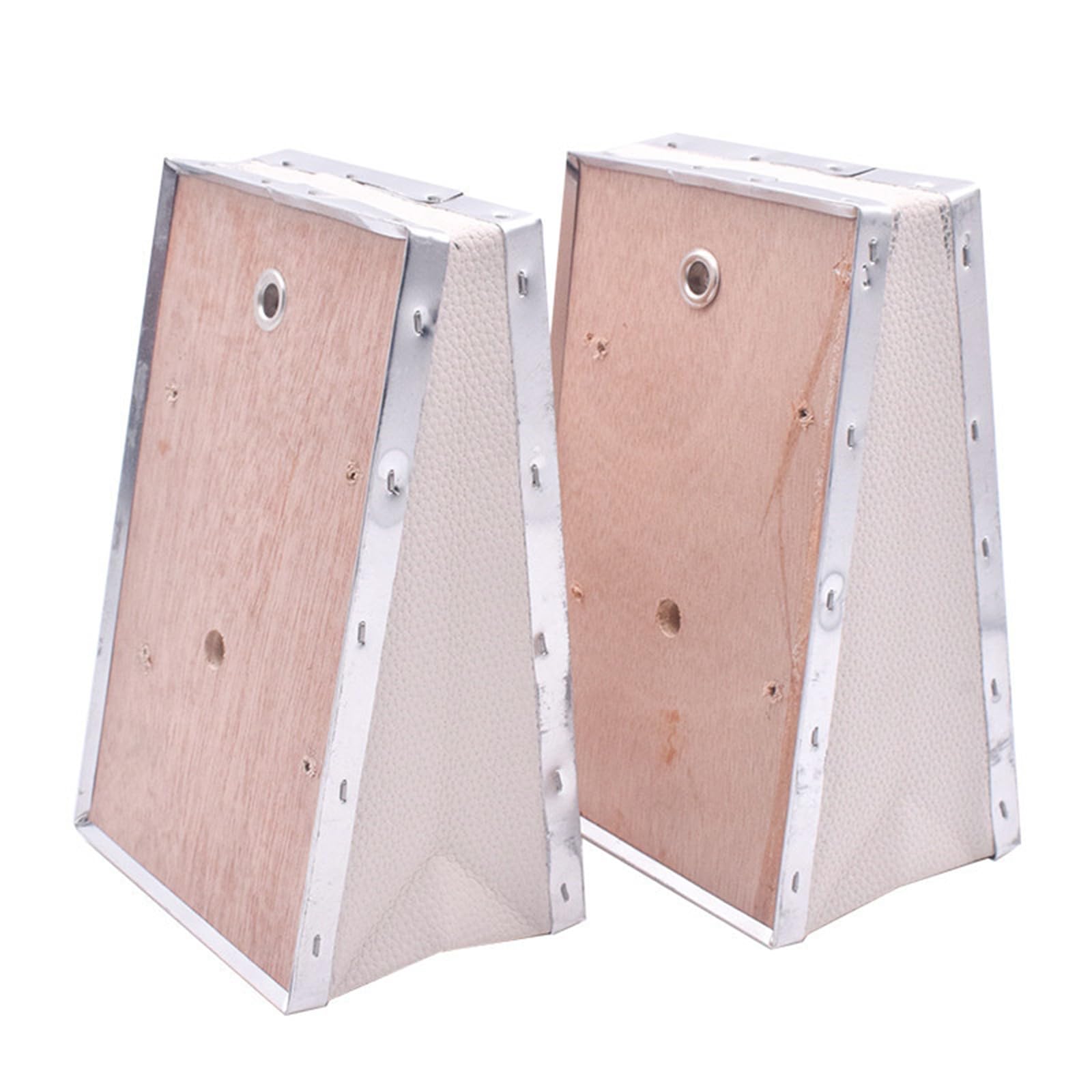 Soufflet De Fumoir Apiculture - Bois Et Acier Inoxydable - Cuir PVC - 19x12cm - Pour Ruche Et équipement Apiculteur