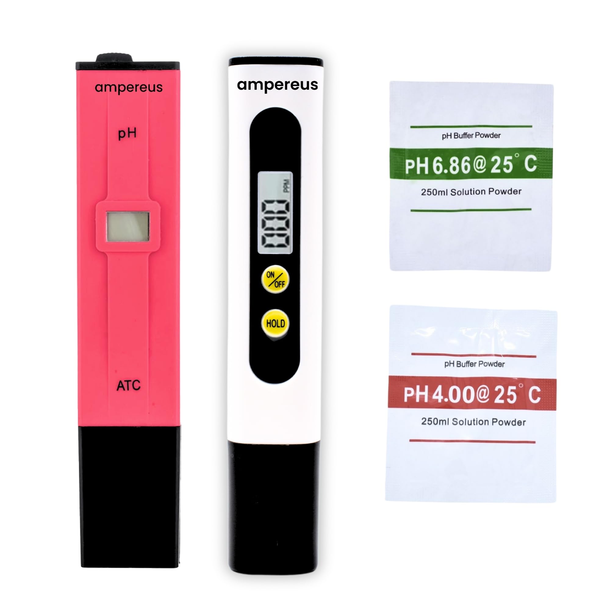 AMPEREUS Digital TDS Mete and Red Digital pH Meter combo for water testing, Water Purity tester for home, commercia, Water Testing Kit With Solution (B0CXPJNR72) Amazon Price History, Amazon Price Tracker