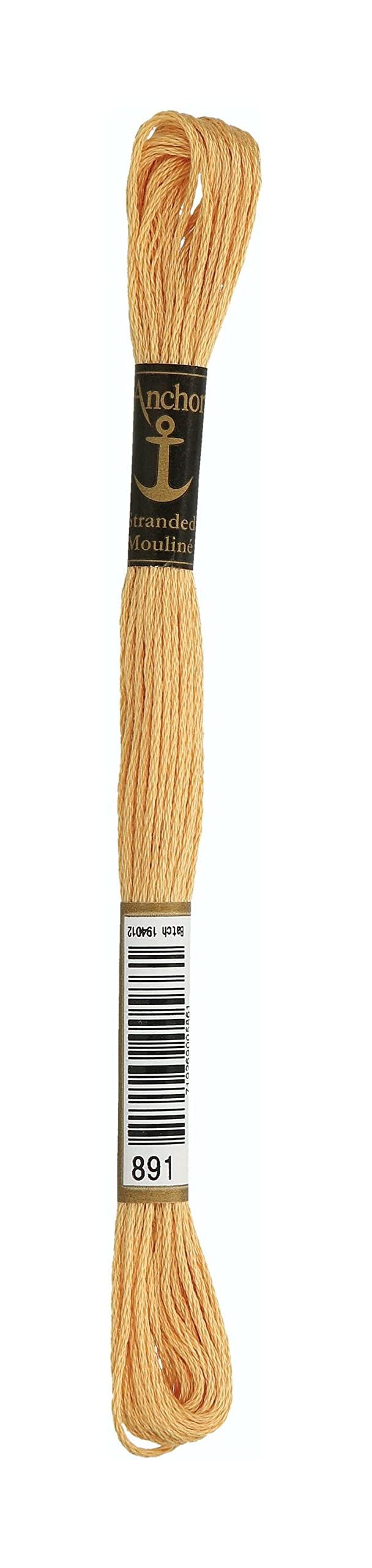 Anchor Ochre 233099 4635000-00891 Embroidery Thread, Cotton, 3 G