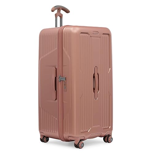Traveler's Choice Ultimax II Polycarbonate Hardside Luggage Rose Pink 31 Inch Large Trunk