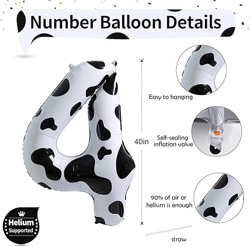 Vista 229 de Globos de 40 pulgadas, globo azul claro número 4, helio autoinflable de aluminio azul bebé para niños de 40 a 15 años, decoraciones de fiesta