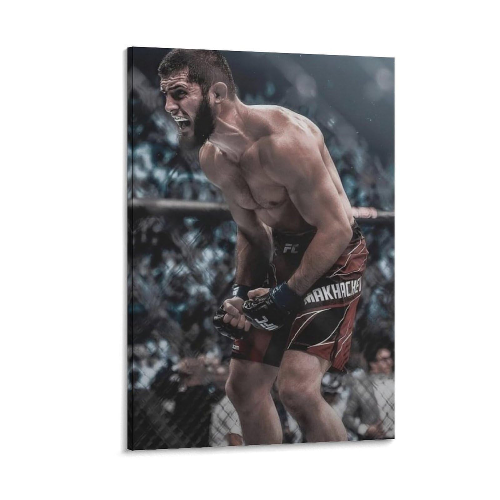 FCOIN Islam Makhachev Canvas Poster Posters Wall Art Painting Canvas Prints Decor Poster Artworks 24x36inch(60x90cm)