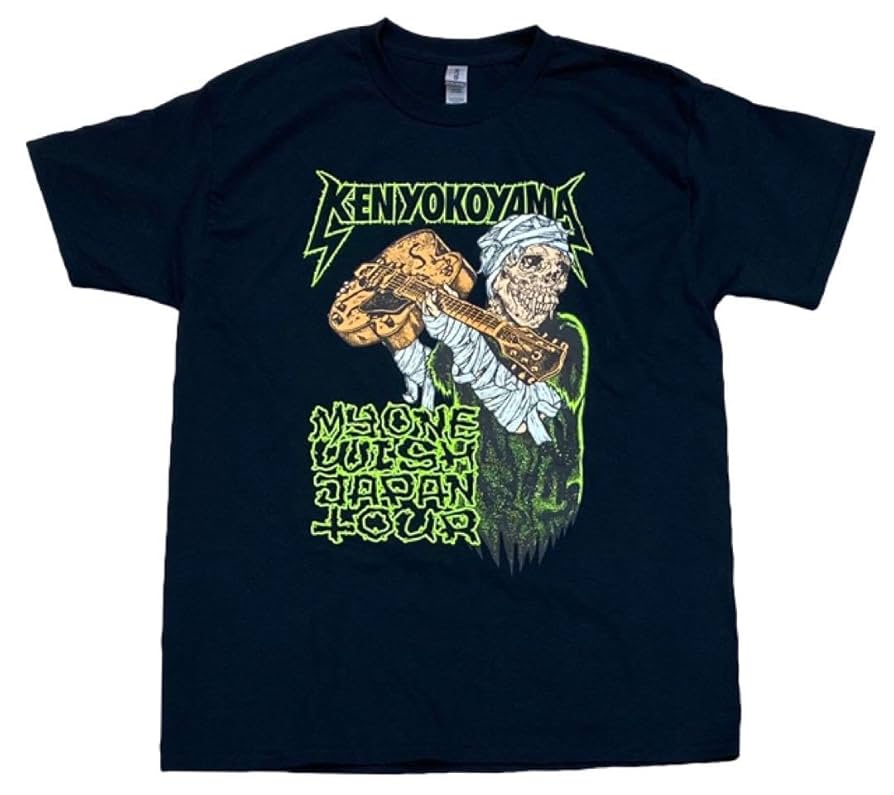 Amazon.co.jp: KEN YOKOYAMA 横山 健 My One Wish Tシャツ黒XL