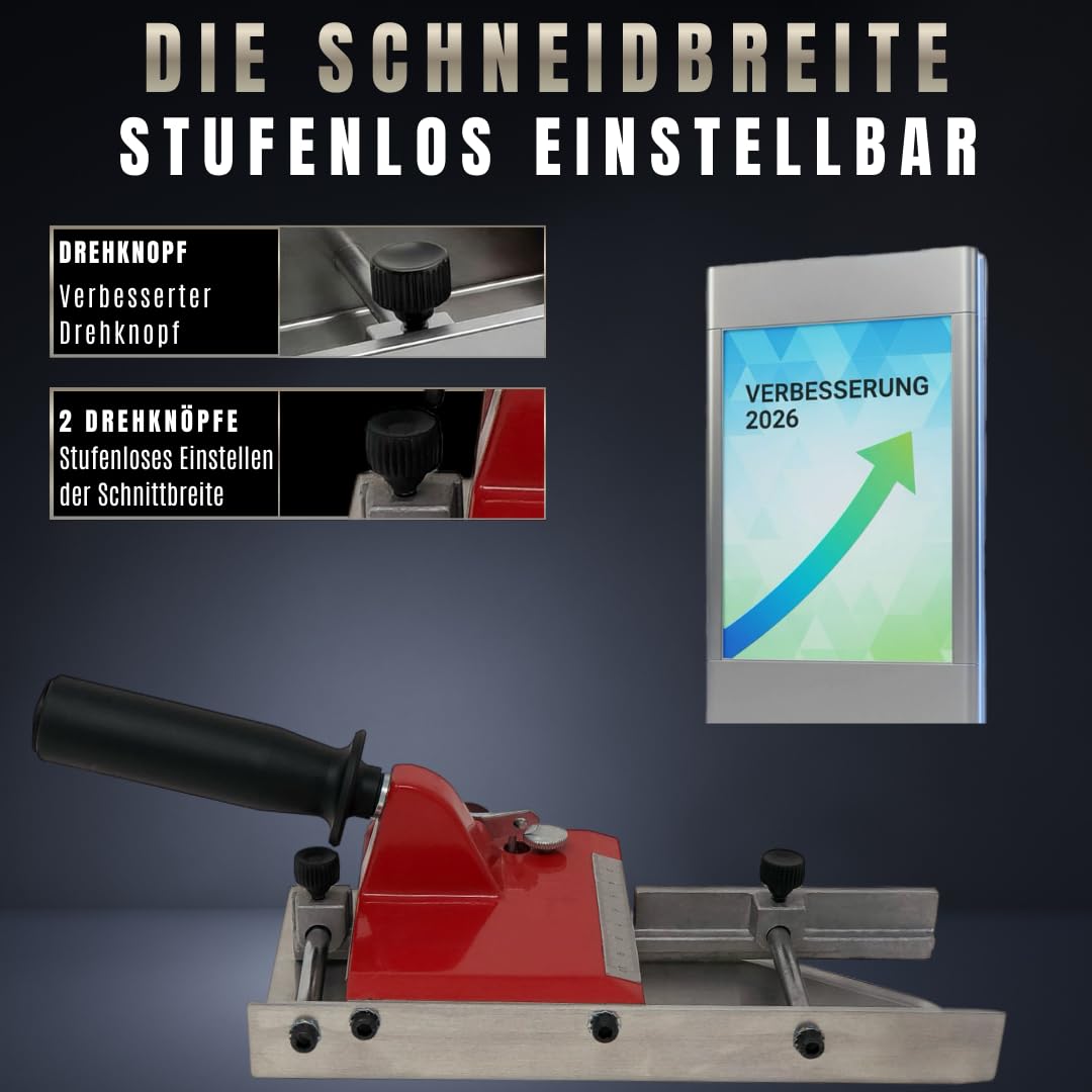 Pangolino Teppichstreifenschneider 45–100 mm | Profi Teppichschneider inkl. 10 Ersatzklingen | Stufenlos einstellbar | Präzises Zuschneiden von Teppichboden, Sockelleisten & Bodenbelägen