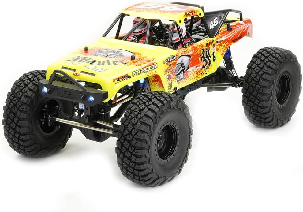 FTX MAULER 2.0 ROCK CRAWLER 1:10 4X4 READY-TO-RUN YELLOW