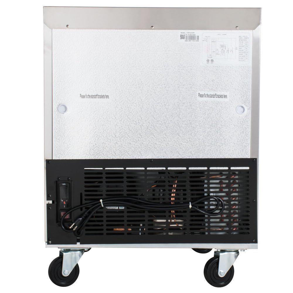 Xiltek New 27" One Stainless Steel Door Commercial Undercounter Refrigerator on Fridge.com - View 6