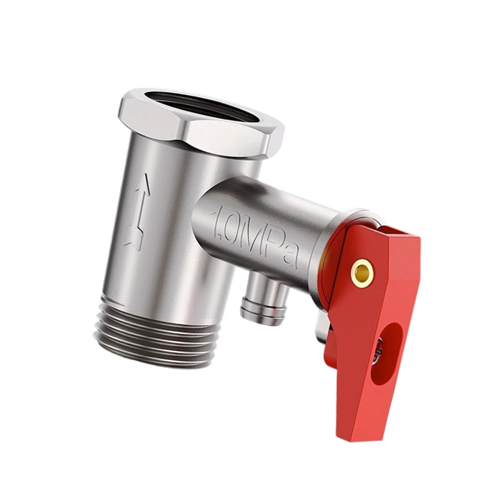 Water Heater Valves Brass Universals Pressure Relief Valves 1 / 2inch Electric Waters Boiler Regulator for Water Heaters Systems