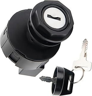 Ignition Key Switch for Polaris Ranger 400 425 500 700 800 900 1000 Polaris Sportsman 400 500 600 700 800 Polaris RZR 570 800 900 1000 Replace OEM 4011002 4012165 Off/On/Start 6 Pin 3 Position